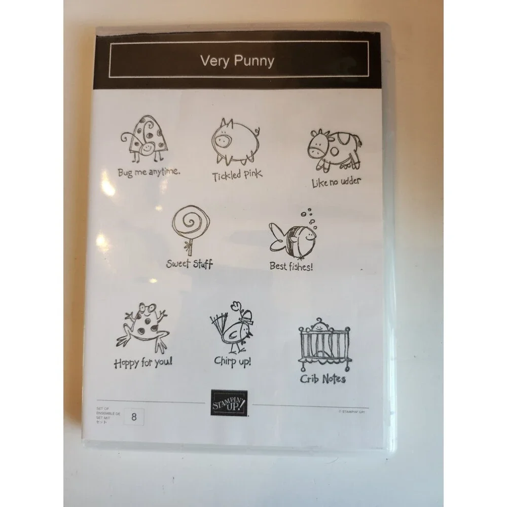 INVENTORY REDUCTION SALE. Stampin’ Up Very Punny Stamp Set B4